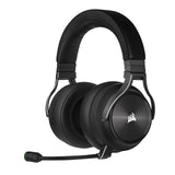 Corsair VIRTUOSO RGB WIRELESS XT High-Fidelity Gaming Headset met Spatial Audio (Dual-Wireless Aansluitingen, PC, Mac, PS5, Xbox Series X|S, Nintendo Switch en Mobiele Compatibiliteit) Leigrijs