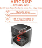 Ninja AF141 Air Fryer Pro 4-in-1 met 5 QT-capaciteit, luchtbakken, braden, opwarmen, dehydrateren, luchtknapperige technologie met 400F voor hete, knapperige resultaten in slechts enkele minuten,