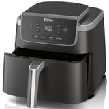 Ninja AF141 Air Fryer Pro 4-in-1 met 5 QT-capaciteit, luchtbakken, braden, opwarmen, dehydrateren, luchtknapperige technologie met 400F voor hete, knapperige resultaten in slechts enkele minuten,