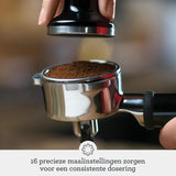 Sage - The Barista Express - Bean to Cup Koffiezetapparaat met Handmatige Melkopschuimer - Geborsteld Roestvrij Staal