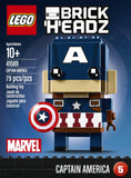 LEGO BrickHeadz Captain America 41589 Building Kit