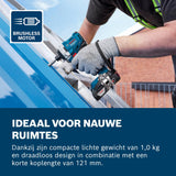 Bosch Professional 18V System accudraaislagmoeraanzetter GDR 18V-215 (incl. 2 x GBA 18V 2.0Ah-accu's, oplader GAL 18V-20, koffer)