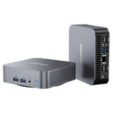 GEEKOM Mini-PC GT13 - Core i9-13900H processor (14 cores, 20 threads, tot 5,40 GHz), 32 GB DDR4 + 2 TB SSD, Intel Iris Xe Graphics|Mini PC Windows 11 Pro|Wi-Fi 6E|Bluetooth 5.2|HDMI|USB4