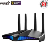 Asus AX5400 WiFi 6 RT-AX82U Dualband Gigabit Wireless Internet Router, Aura RGB, games en streaming, AiMesh compatibel, veiligheid voor een leven lang internet