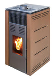 JOIMA - Pelletkachel Zonder Stroom Model NATUR STYLE 8 kW - Bruin
