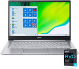 acer Swift 3 dunne en lichte laptop, 14 inch FHD-scherm, Intel EVO Core i7-1165G7-processor, 8 GB RAM, 512 GB NVMe SSD, Wi-Fi 6, vingerafdruklezer, verlicht toetsenbord, Windows 11 Home