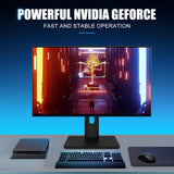 Ultra HD 8K Mini Gaming PC Windows 11 Pro-Inter i9 12900H-NVIDIA GTX1040 4G-Wifi6 BT5.2, Thunderbolt 4, 2*DDR4 NVMe Desktop Mini Computer 2*HDMI2.0 UHD HTPC