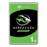 Seagate BarraCuda, 1 TB, Interne Harde Schijf, 2,5", SATA 6 GB/s, 5400 RPM, 128 MB cache, voor PC & laptop, FFP (ST1000LM048)