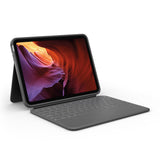 Logitech Rugged Folio voor iPad (10e generatie) beschermende toetsenbordcase met Smart Connector en duurzaam, morsbestendig toetsenbord - US International Layout