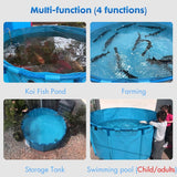 Ultra Large Framed Pool for Kids Adults and Babies, 70cm Deep Above Ground with Drain Valve, Perfect for Backyard, Home Depot or Patio, Durable Plastic Hard Frame, Pool, 3