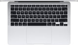 2020 Apple MacBook Air met Intel Core i3 (13 inch, 8 GB RAM, 256 GB SSD) (QWERTY Engels) zilver (gereviseerd)