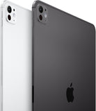 Apple iPad Pro 13" (M4): Ultra Retina XDR-display, 1 TB, Landscape 12?MP camera aan de voorkant/12?MP camera aan de achterkant, wifi 6E + 5G mobiel internet met e?sim, Standaardglas – Zilver