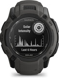 Garmin Instinct 2X Solar, Smartwatch, Oneindige batterijduur met Solar, Ingebouwde zaklamp, Multi-band GNSS, Graphite