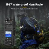 Retevis Ailunce HA1UV Ham Radio, Dual Band 2-Way Radio, IP67 Waterdicht, 2800mAh Batterij, USB-C Oplaadbare Amateur Radio voor Noodredding, Ham Event in Filed (2 Stuks)