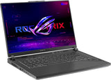 ASUS ROG Strix G16 G614JZR#B0CQ2PCXRR, Notebook met monitor 16" QHD anti-glas, 240Hz, Intel Core i9 14900HX processor, 16 GB RAM, 1 TB SSD PCIE, NVIDIA GeForce RTX 4080 12 GB, Win 11 Home grijs