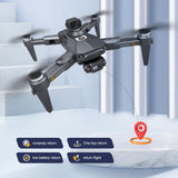 Mini-drone met Camera, HD FPV Opvouwbare Drones met 8K Dubbele Camera voor Kinderen Volwassenen, RC Quadcopter WiFi FPV Live Video-ondersteuning 800m WiFi HD-transmissie,