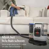 BISSELL SpotClean ProHeat Advanced, Draagbare tapijtreiniger Machine, Compacte multi-oppervlakken bank reiniger, Krachtige 1125W Motor, Triple-Cleaning voor hardnekkige vlekken, met snoer, 3924N