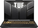 Asus TUF Gaming F16, notebook met monitor 16 inch FHD AG, 165 Hz, Intel Core 13e generatie i7-13650HX, 32GB DDR5 RAM, SSD M2 750 GB, Nvidia GeForce RTX 4050 6 GB, Win 11 Pro, RGB-toetsenbord