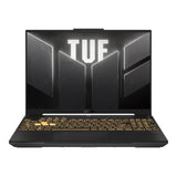 Asus TUF Gaming F16, notebook met monitor 16 inch FHD AG, 165 Hz, Intel Core 13e generatie i7-13650HX, 32GB DDR5 RAM, SSD M2 750 GB, Nvidia GeForce RTX 4050 6 GB, Win 11 Pro, RGB-toetsenbord