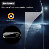 Lemxiee Film voor Google Pixel 9 Pro Screen Protector [2+2 Stuks] Volledige Dekking Gehard Glas Film Schermbeschermer met Camera Lens Beschermer + Eenvoudige montagekit inbegrepen