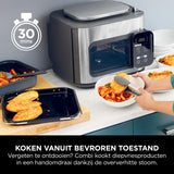 Ninja Combi 12-in-1 Multi-Cooker, Oven & Air Fryer, 12 Cooking Functions, Make in 15 Minutes* Family Meals, Includes Griddle, Pan, & Recipe Guide, Grey, SFP700EU