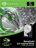 Seagate Desktop Barracuda 7200 1TB HDD 7200rpm SATA Serial ATA 6Gb/s NCQ 64MB Cache 3.5p BLK Single Pack