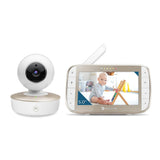 Motorola Nursery Babyfoon met Camera - Baby Monitor VM50G - Baby Camera met Kleuren Display, Tweeweg Communicatie en Infrarood Nachtvisie - 300M Bereik - Inzoomen, Kantelen en Draaien