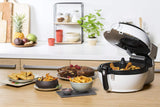 Tefal Actifry Genius Snaking FZ761015 Friteuse zonder olie, 1,2 kg, met 9 automatische programma's en snackaccessoires, intuïtief touchpad en receptenboek, vaatwasmachinebestendig, zwart