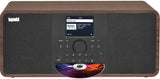 Imperial Dabman i205 CD internetradio/DAB+ (stereo geluid, FM, cd-speler, WLAN, LAN, bluetooth, streamingdiensten (Spotify, Napster enz.) incl. stroomadapter), bruin