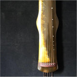 Profissional 7-snarige Chinese Guqin Lierciter Ruwe Lak Guqin Muziekinstrument Guqin Voor Beginner