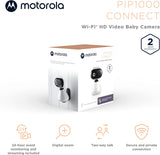 Motorola Nursery PIP1000 Connect Bewakingscamera voor baby's, HD, wifi, babyfoon, 24-uurs bewaking, digitale overdracht, privé- en veilige camera, Motorola