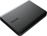 Toshiba Canvio Basics 4TB draagbare externe harde schijf USB 3.2 Gen1, zwart