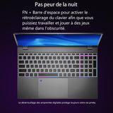 Morostron 15,6 inch laptop touchscreen met hoogwaardige volledig metalen behuizing, 16 GB DDR4 + 512 GB SSD, N95 quad-core processor op 3,4 GHz, 1920 × 1080