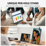 Draagbare Monitor 15,6 Inch UPERFECT Portable Monitor 1920 x 1080 Full HD IPS Mobiel Display met HDMI USB C voor Laptop PC Smartphone PS4/5 Schakelaar met Beschermhoes, VESA-compatibel