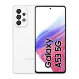 Samsung Galaxy A53 5G Smartphone Dual-SIM Android mobiele telefoon 6 GB RAM 128GB geheugen Awesome White + 30 maanden garantie