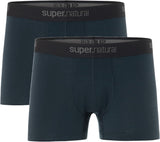 super.natural M Tundra175 Boxer 2-pack heren Boxershorts (2-Pack)