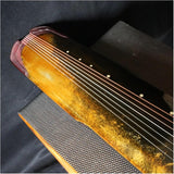 Profissional 7-snarige Chinese Guqin Lierciter Ruwe Lak Guqin Muziekinstrument Guqin Voor Beginner