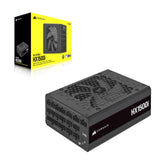 Corsair HX1500i Fully Modular Ultra-Low Noise ATX-voeding - Voldoet aan ATX 3.0 en PCIe 5.0 - Fan met Vloeistof-Dynamisch Lager - Compatibel met CORSAIR iCUE - 80 PLUS Platinum-Efficiëntie - Zwart