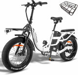 Fafrees F20 X-MAX Elektrische Fiets, 20 * 4,0 Inch Fatbike, Opvouwbare Elektrische Stadsfiets Voor Volwassenen, 48V/30Ah Accu, Bereik 160KM, Elektrische Mountainbike Voor Mannelijk