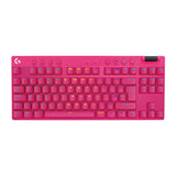 Logitech G PRO X TKL LIGHTSPEED Draadloos gamingtoetsenbord - MAGENTA - PAN - TACTILE