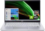 Acer Swift X SFX14-41G-R1S6 Creator Laptop | 14" Full HD 100% sRGB | AMD Ryzen 7 5800U | NVIDIA RTX 3050Ti Laptop GPU | 16GB LPDDR4X | 512GB SSD | Wi-Fi 6 | Backlit KB | Amazon Alexa | Windows 10 Home