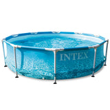 Intex 10ft x 30" Beachside Metal Frame Pool Set