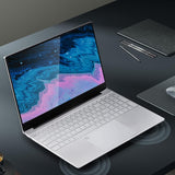 15,6-inch Laptop voor Window11 - Ultradunne 2K IPS-laptop voor Intel N5095 CPU 16G 2.4G + 5G WIFI-laptop met Vingerafdruk, Toetsenbord, Toetsenbordverlichting, 6000 Mah.