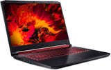 Acer Nitro 5 (AN517-51-748R) 43,9 cm (17,3 inch Full HD IPS 120 Hz mat) gaming laptop (Intel Core i7-9750H 16 GB RAM, 1 TB PCIe SSD + 2 TB HDD, NVIDIA GeForce GTX 1660Ti, Win 10 Home) zwart/rood