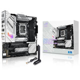 ASUS ROG STRIX B760-G GAMING WIFI Intel B760 LGA 1700 wit mATX moederbord met 12 + 1 vermogensfasen, DDR5, PCIe 5.0 x16 SafeSlot, twee PCIe 4.0 M.2-sleuven, WiFi 6E, 2.5G Ethernet en Aura Sync