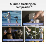 DJI RS 4 Mini, Gimbalstabilisator voor camera Canon/Sony/Panasonic/Nikon/Fujifilm, Asvergrendelingen, 2 kg/4,4 lbs laadvermogen, Slimme tracking, Cameragimbal, Native verticale opnamen
