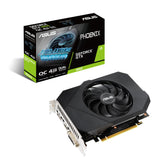 ASUS Phoenix Nvidia GeForce GTX 1650 4GB OC Edition Gaming Grafische kaart (GDDR6-geheugen, PCIe 3.0, 1x HDMI 2.0b, 1x DVI, 1x DisplayPort 1.4, PH-GTX1650-O4GD6)