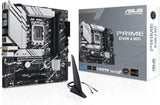 ASUS PRIME B760M-A WIFI moederbord Intel B760, LGA 1700, mATX, DDR5, PCIe 5.0, 2 M.2-sleuven, WiFi 6E, USB 3.2 Gen 2, Type-C, zwart