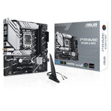 ASUS PRIME B760M-A WIFI moederbord Intel B760, LGA 1700, mATX, DDR5, PCIe 5.0, 2 M.2-sleuven, WiFi 6E, USB 3.2 Gen 2, Type-C, zwart