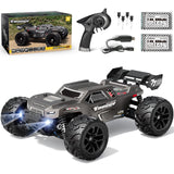 HAIBOXING 1:18 RC Cars 36 km/u Hobby RC auto - met 2,4 GHz waterdichte 4WD lichten - 2 duurzame batterijen (18868)